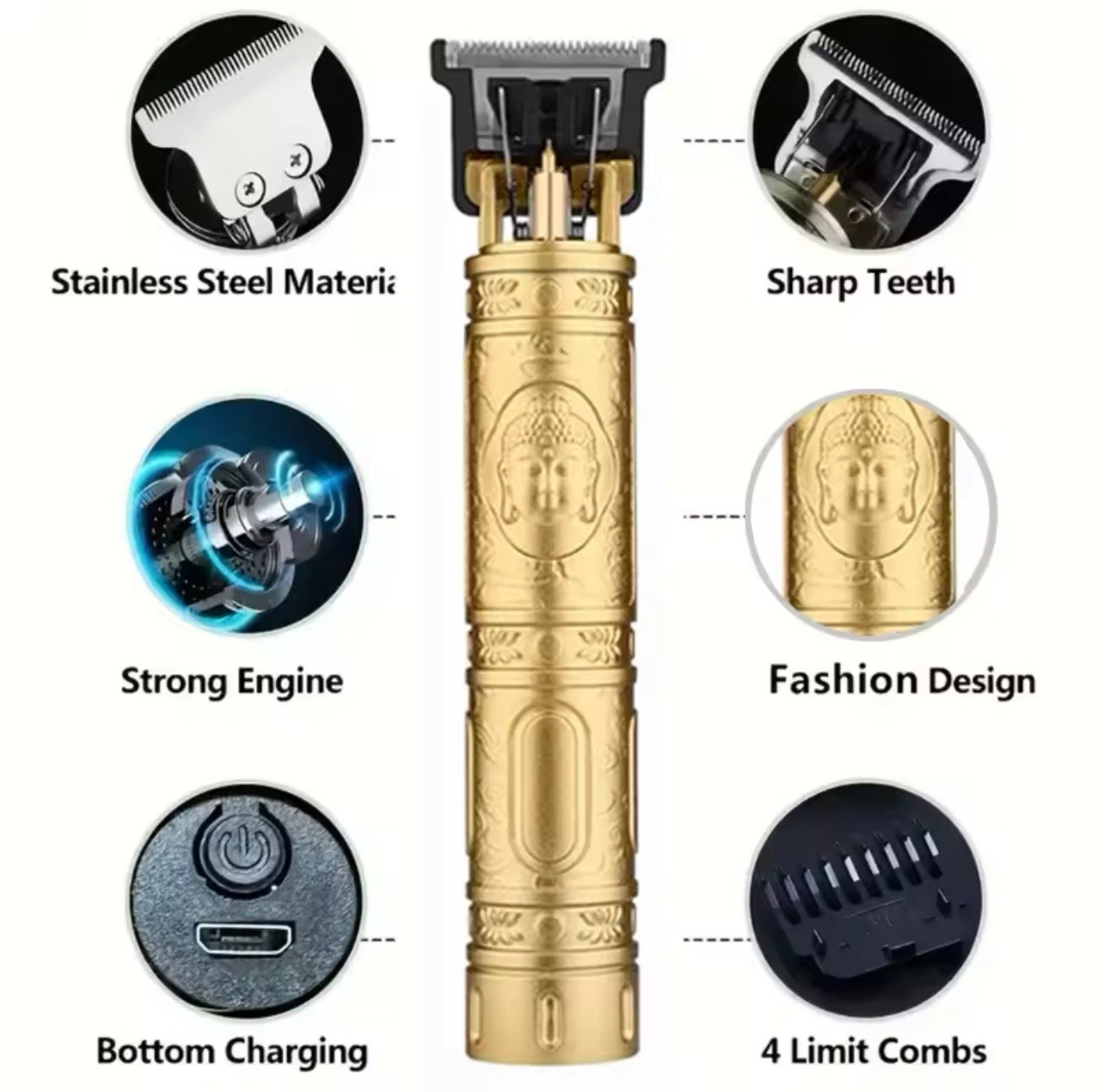 Sale! TRIMMER FOR MEN , wireless Rechargeable