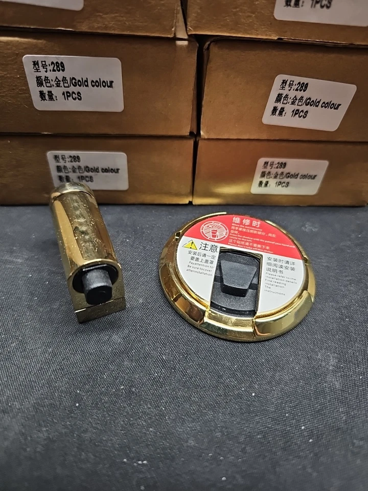 5 piezas tapones de puerta de succión de puerta para parte inferior de la puerta aleación de zinc compacto a prueba de viento Foto 3 de 4