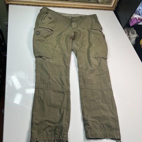 Vintage Polo Ralph Lauren RLPC OG-107 GS Kampfhose Armeegrün Herren 38x32 - Bild 2 von 16