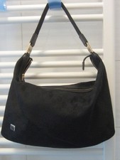 BORSA GUCCI HOBO TRACOLLA NERA IN TESSUTO - CON CUSTODIA