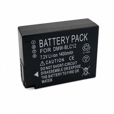 DMW-BLC12 DMW-BLC12E Battery for Panasonic Lumix G5 G6 G7 G85 G90 GH2 GX8 FZ1000