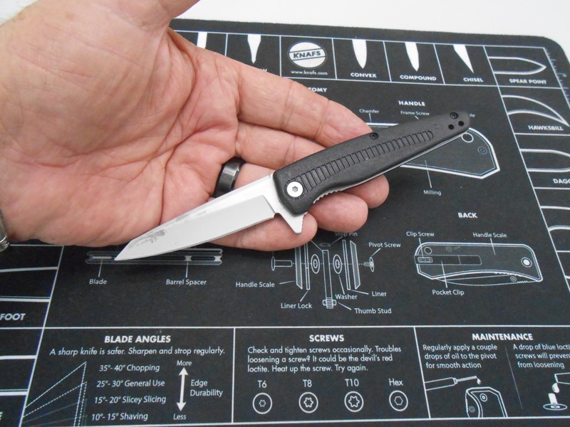 Kershaw Hotwire 1310WM Pocket Knife Liner Lock Plain Edge Blade