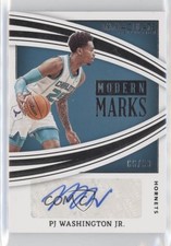 2021-22 Panini Immaculate Modern Marks /99 PJ Washington Jr #MM-PJW Auto 8k4
