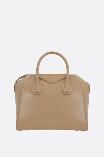 GIVENCHY Antigona Small Beige Leather Top Handle Bag New & Authentic