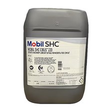 Mobil 104080 5 Gal Gear Oil Pail 220 Iso Viscosity, 90 Sae, Amber