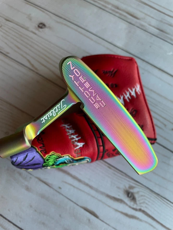 *NEW* Scotty Cameron Custom Rainbow PVD Cotton Candy Pink Newport 35in Putter - Image 4 of 4