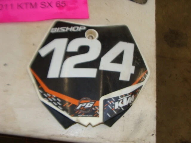 KTM sx 65 2011 OEM caja de aire sección trasera subchasis placas de matrícula marco guardabarros trasero Foto 2 de 4