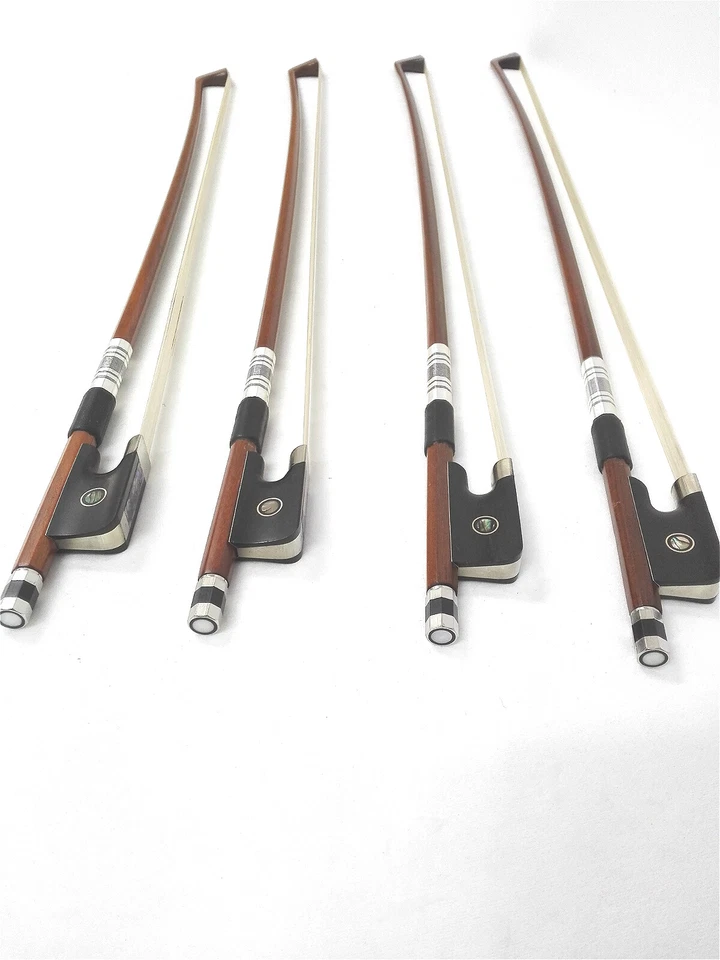 Symphony 1/2 Size Cello Bow–Natural BrazilWood/Horse Hair/Sheepskin Band FC-080 - Image 4 of 4