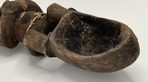 Large Ceremonial Spoon. Female Figure. Fang Peoples. Gabon. Central Africa - Picture 13 of 16