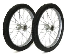 20 inch Heavy Duty Solid Rubber Cart Wheel Kit 800lb rating