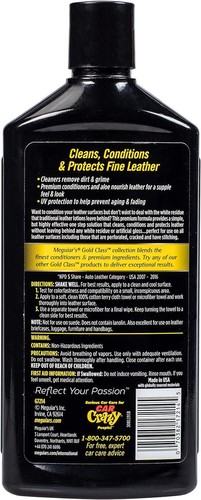 Meguiars G7214 Gold Class Leather Cleaner and Conditioner - Picture 3 of 6