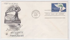 TurtlesTradingPost- Alliance For Progress- 1963 - #1234 FDC Artcraft Cachet