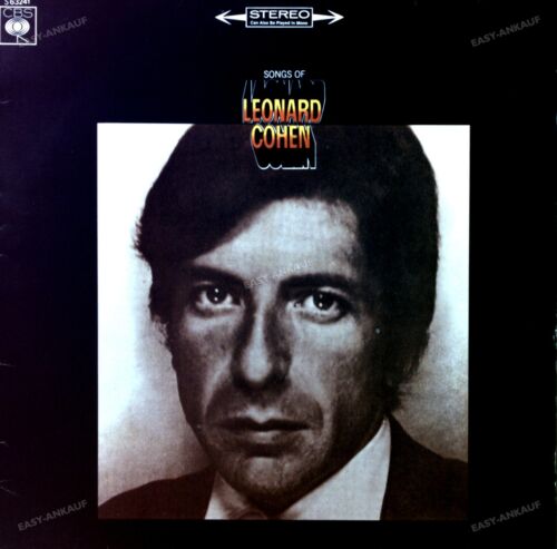 Leonard Cohen - Songs Of Leonard Cohen - Us Press LP (SEHR GUTER/SEHR GUTER ZUSTAND). - Bild 1 von 1