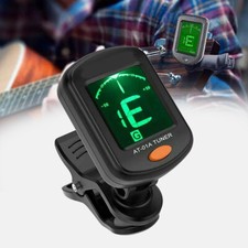 LCD Clip On Chromatic Acoustic Electric Guitar Bass Ukulele Banjo Violin Tuner