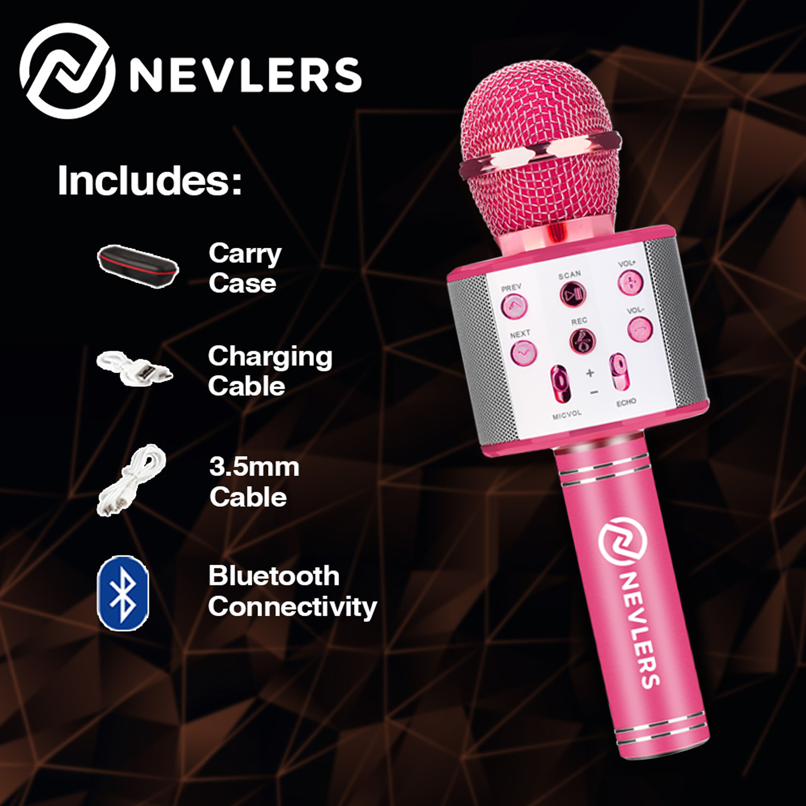 sharper image rock box wireless karaoke speaker