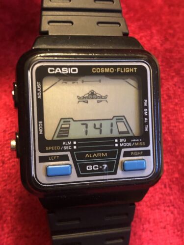 CASIO Cosmo- Flight G-C7 Modulo 251 Orologio Rare Vintage Watch - Picture 1 of 24