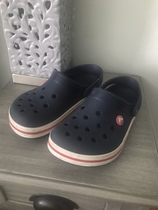j3 white crocs