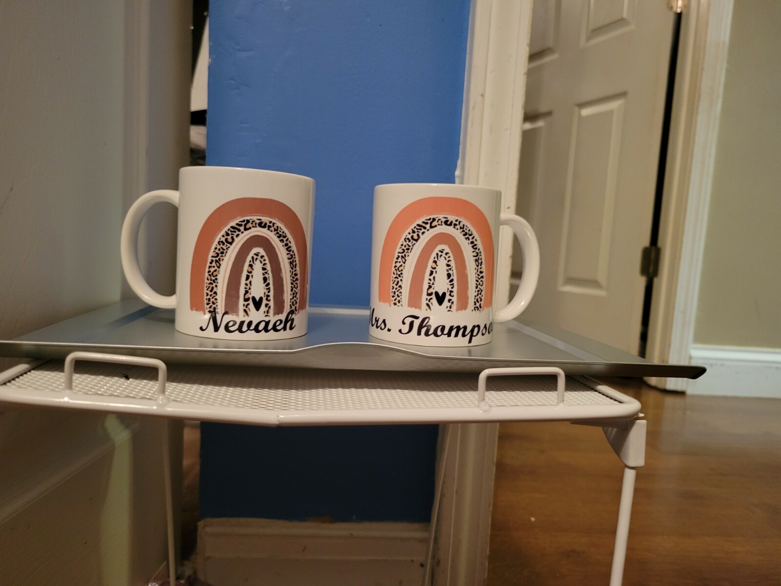 Personalized Boho Rainbow Coffee Mug