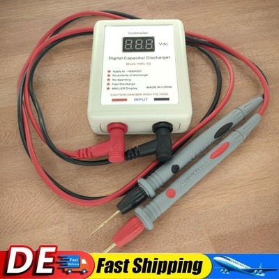 Spark Pen Matenance Protection Digital Capacitor Fast Discharger for Electronic