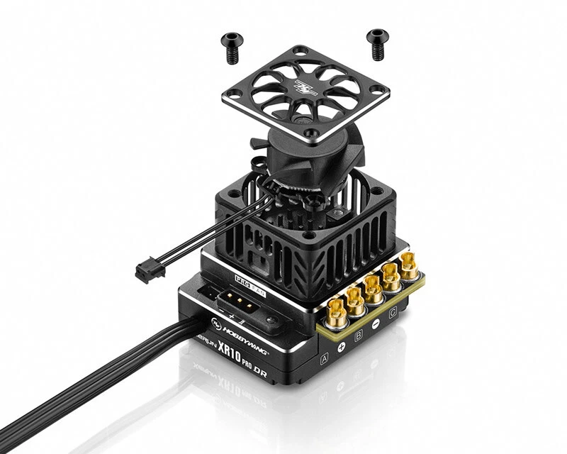 Hobbywing Xerun XR10 Pro Dr Drag Racing Esc 200A 2S Lipo 30112621 Modell - Bild 2 von 4