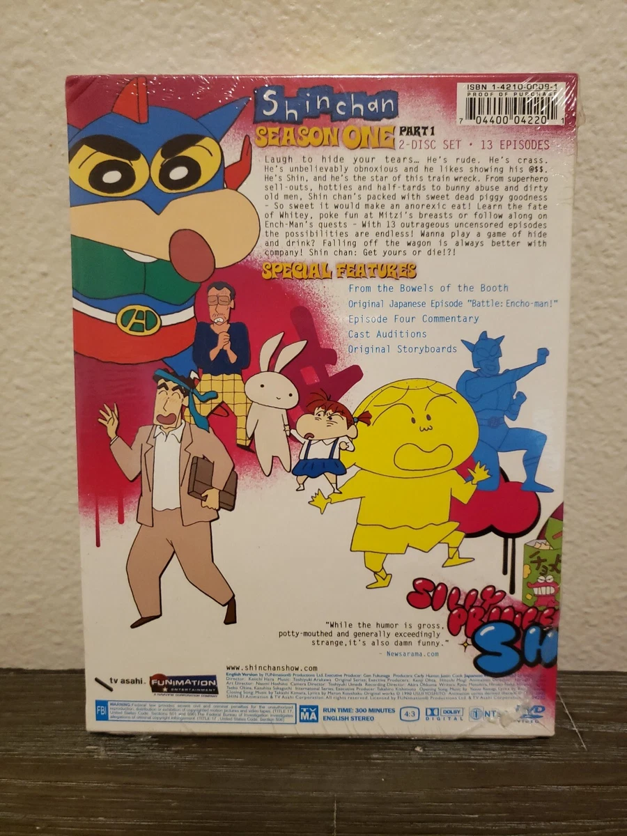 Shin Chan - Season 1 Pt. 1 (DVD, 2008)