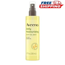 Aveeno Daily Moisturizing Body Oil Mist with Oat Oil,Nourishing, 6.7 fl. oz