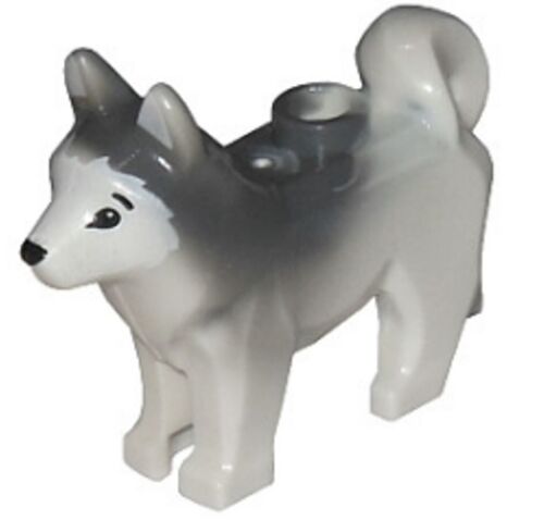 LEGO City Husky Hund mit Knochen Minifigur Arktis Erkundung BRANDNEU - Bild 1 von 3