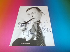 Claus Holm  Film TV  signiert signed autograph Autogramm auf Autogrammkarte