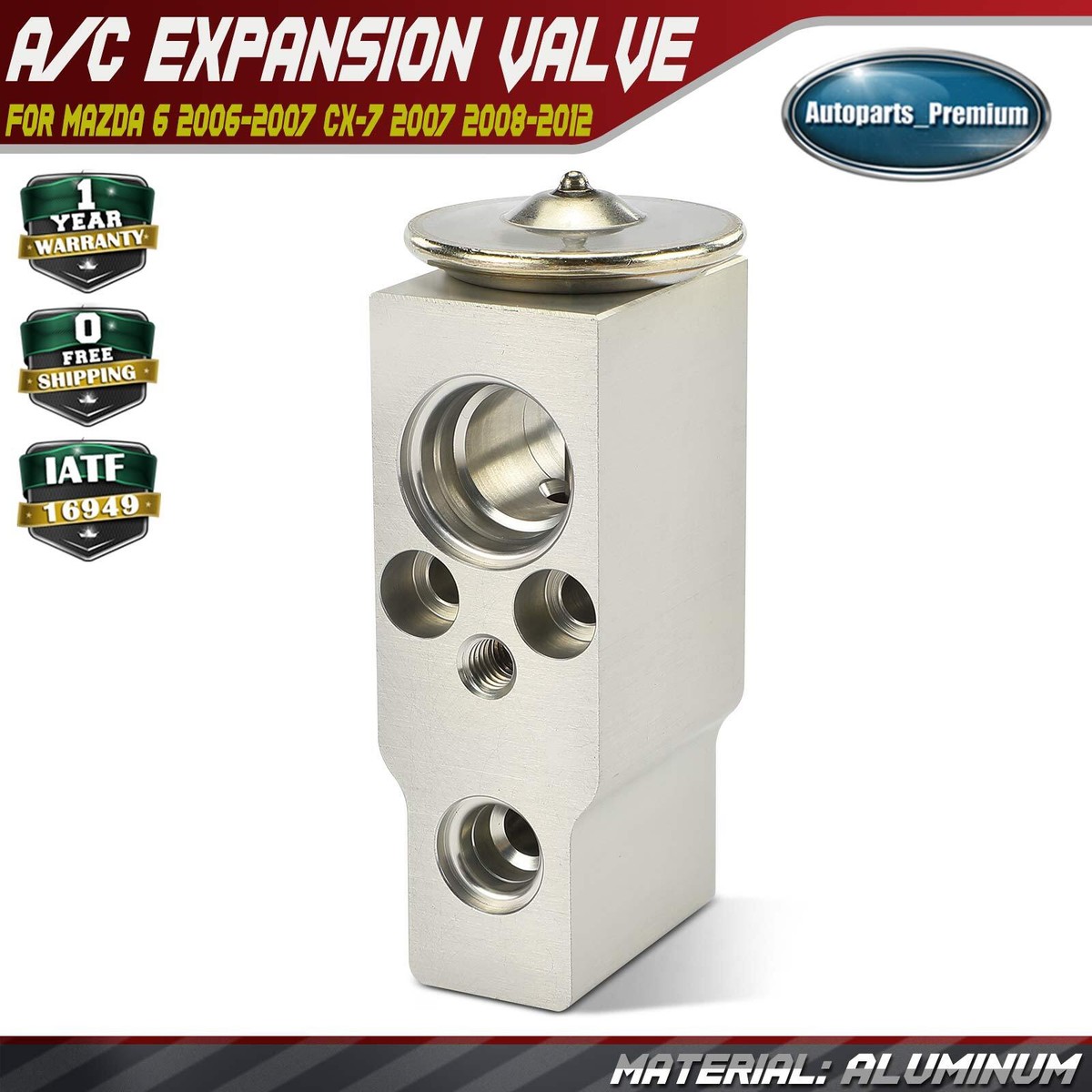 AC A/C Expansion Valve for Mazda 6 2006-2007 L4 2.3L Turbo CX-7