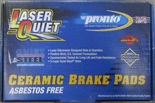NEW PRONTO FRONT BRAKE PADS LCD433A / D433A CERAMIC FITS *SEE CHART*