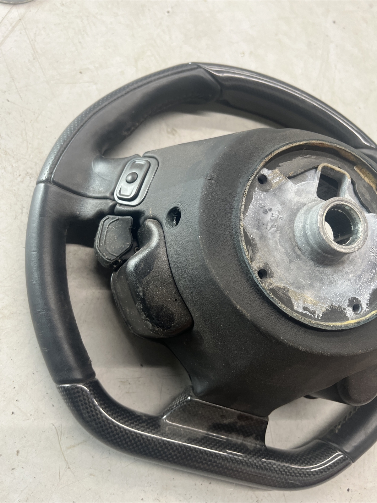 Driver Steering Wheel Carbon Fiber Trim 314910 OEM Ferrari 488 GTB 2017