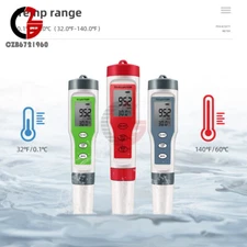 4 in 1 Digital Portable Water Quality Tester TDS/EC/PH/TEMP Pen Meter Monitor