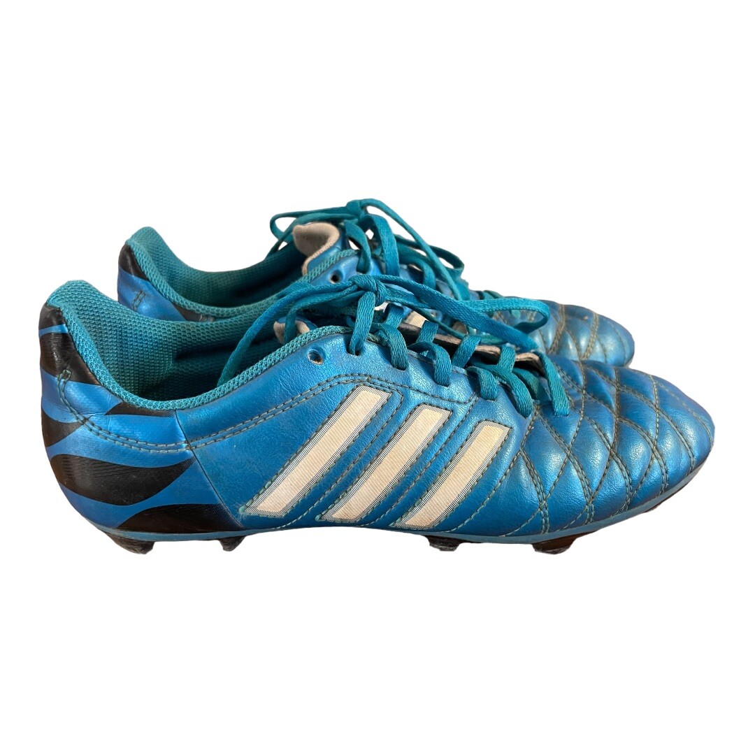 Solar Blue Adidas 11questra Football Boots ADIDAS 11QUESTRA FG J