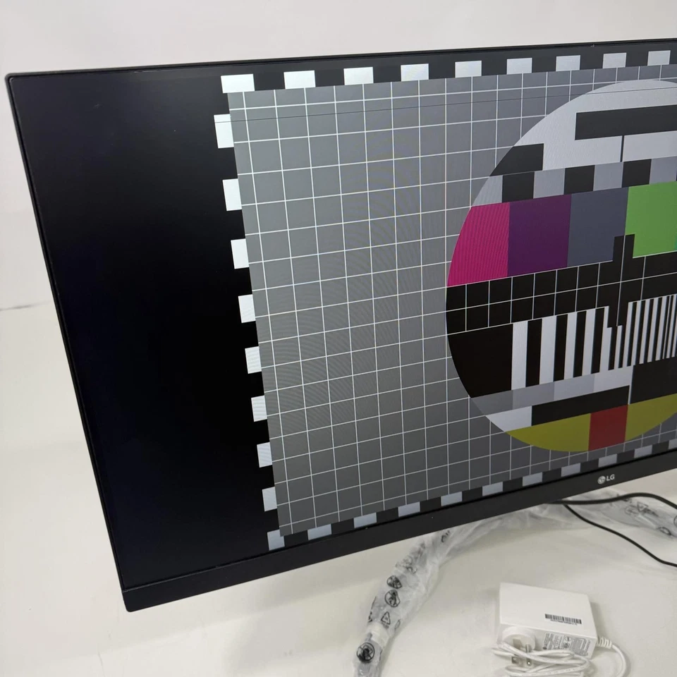 LG 34WN650-W UltraWide Monitor 34-Inch 21:9 FHD (DAMAGED SCREEN / READ DESCRIPT) - Image 2 of 4