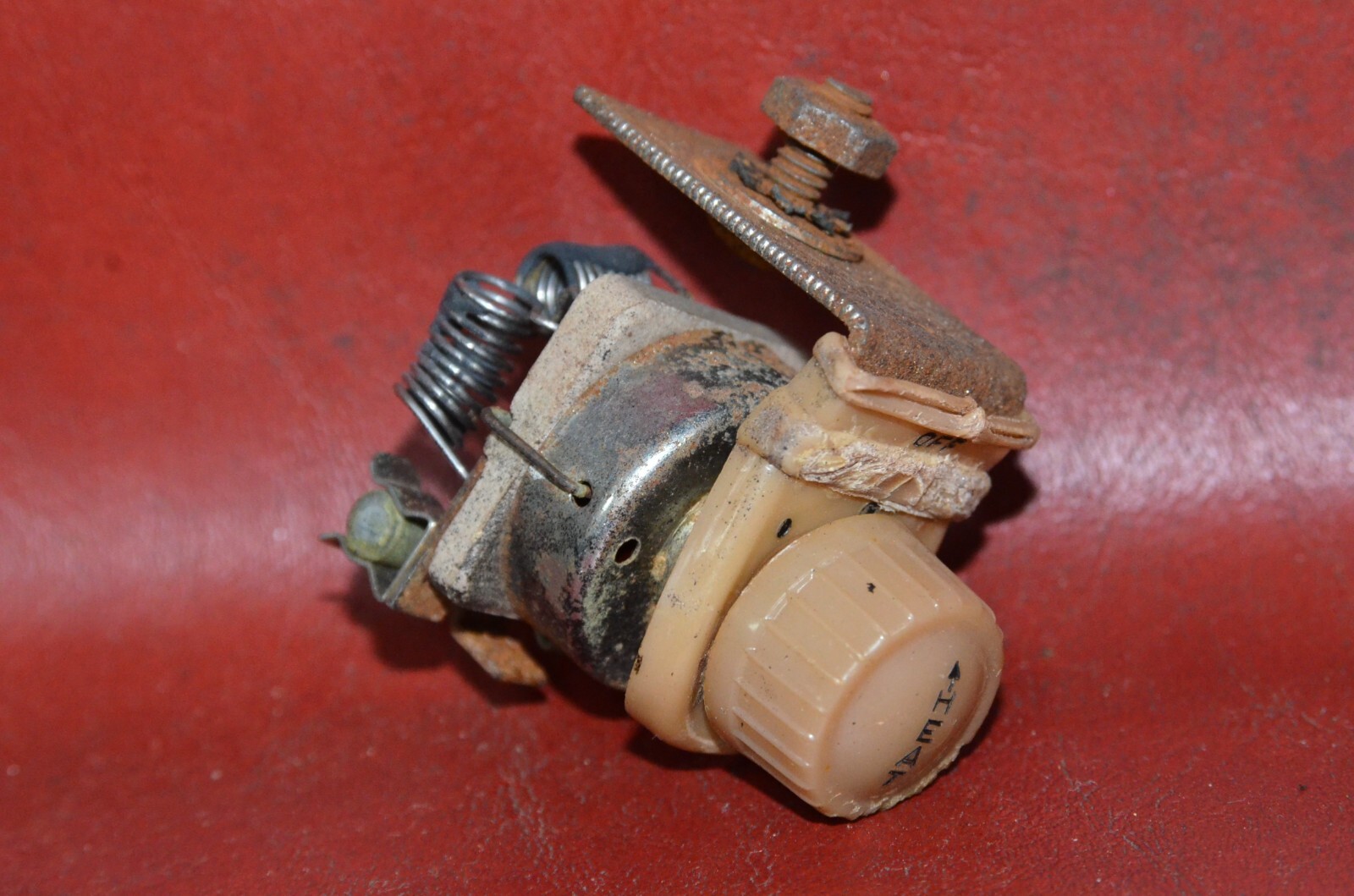 Vtg 1930’s 1940’s Vintage Art Deco Under Dash Heater 2 speed Switch Rat Rod Ford