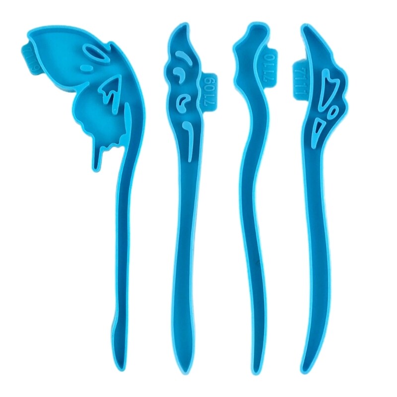 Hairpin Molds Hair Silicone Mold Epoxy Resin Mold Hair Pin Casting Mold