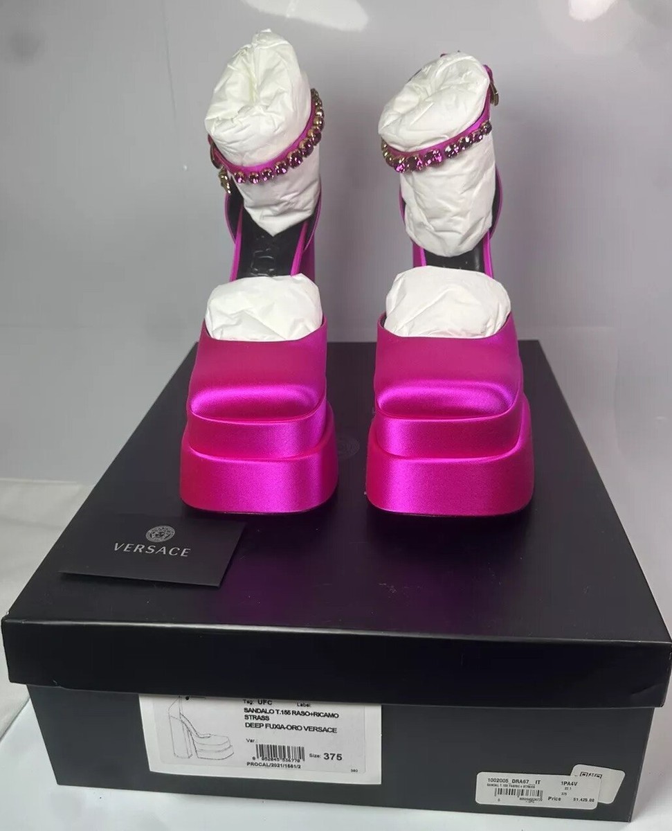 Donatella Versace Fall New Versace Shoes 2021 2021 VERSACE SANDOLO