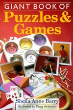 Giant Book of Puzzles  Games - Paperback By Barry, Sheila Anne - VERY GOOD