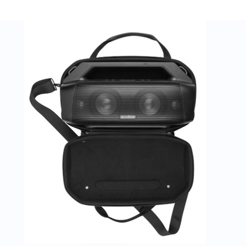 For Anker Soundcore Motion Boom Plus Speaker Portable Storage Shoulder Bag Black - Picture 4 of 10