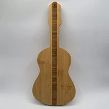 Guitar Shaped Cutting Board Hard Rock Hotel & Casino Tulsa 17" x 7.25"