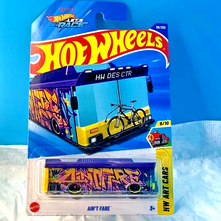HOT WHEELS 2025 AIN'T FARE METALFLAKE ROYAL PURPLE 88/250 HYX32