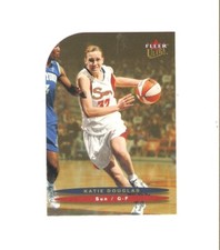 katie douglas 2003 ultra wnba gold,purdue,big-10,connecticut sun,card #32