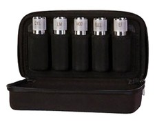 Carlsons Choke Tubes Black Nylon Protective 5 Tube Choke Carrying Case - 00400