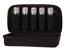 Carlson's Choke Tubes Black Nylon Protective 5 Tube Choke Carrying Case - 00400
