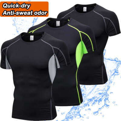 T-shirt De Compression Sport Garçon PowerLayer - Base Layer Thermique Manches Courtes