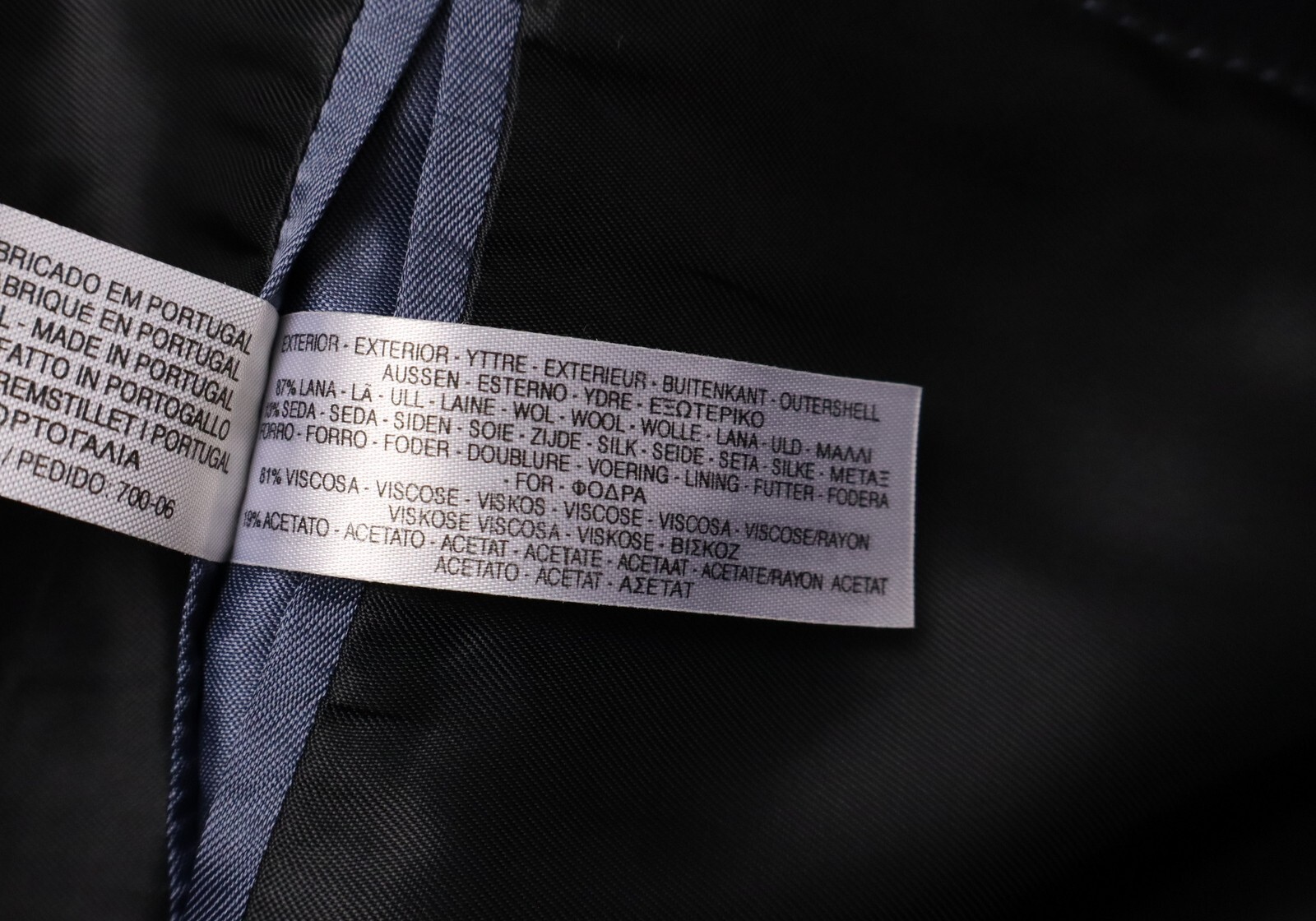 MASSIMO DUTTI 2600 Blazer Men's (UK) 38 Wool Silk Notch Lapel 3 Buttons thumbnail 12