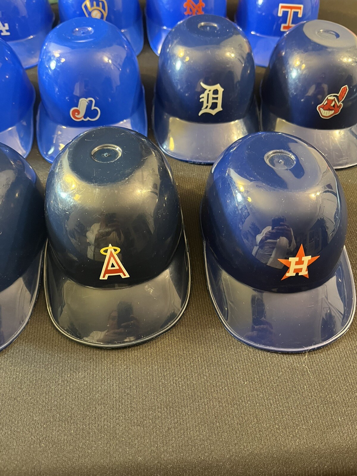 Vintage 70’s Dairy Queen MLB Mini Baseball Helmet Ice Cream Bowls 19