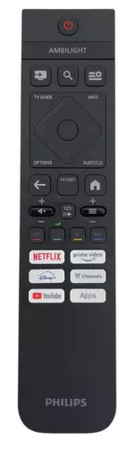 Genuine Philips Ambilight Voice TV Remote Control for 55PUS8009/05 55PUS8009/12 - Picture 5 of 6