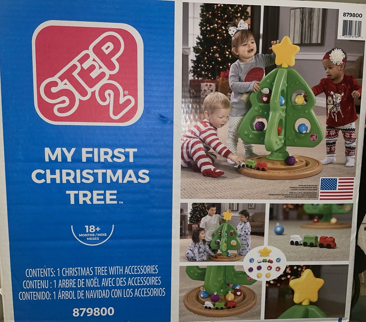 Fisher Price Step Christmas Tree Toy Step My First Christmas Tree