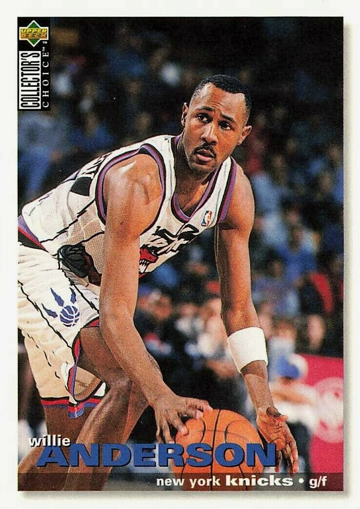 1995-96 Collector's Choice Basketball Debut Trade #T21 Willie Anderson
